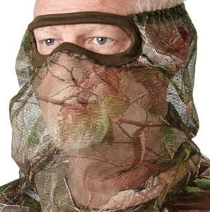 HS FACEMASK 3/4 MESH REALTREE