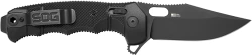 SOG KNIFE SEAL XR BLACK CRKTE - Image 3
