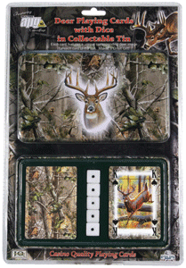 RIVERS EDGE CARDS & DICE TIN