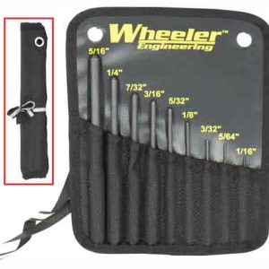 WHEELER 9-PC ROLL PIN PUNCH