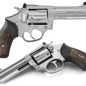 RUGER SP101 357M 4.2" SS AS FIB OPT