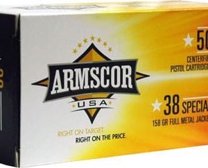 ARMSCOR 38 SPECIAL 158GR FMJ