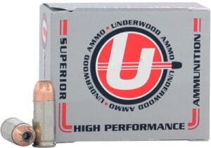UNDERWOOD 9MM LUGER+P+ 124GR