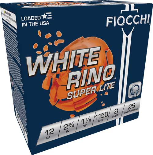 FIOCCHI 12GA 2.75" #8 1-1/8OZ