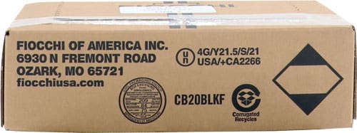 FIOCCHI 20GA 2.75" 3/4OZ #7.5