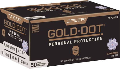 SPEER GOLD DOT 5.7X28MM