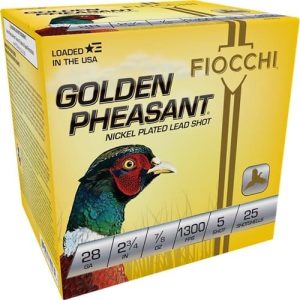 FIOCCHI GLDN PHSANT 28GA 2.75"