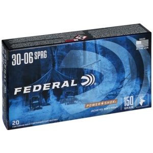 FEDERAL POWER-SHOK 30-06 150GR