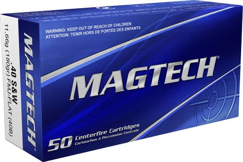MAGTECH 40 SW 180GR FMJ-FP