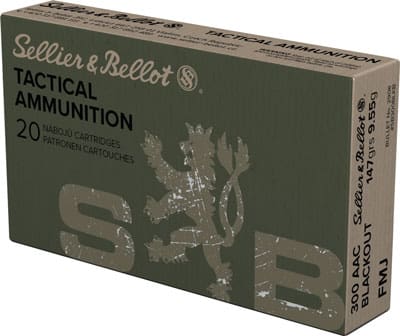S&B 300 AAC 147GR FMJ