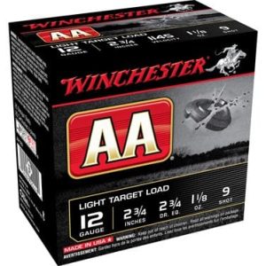 WINCHESTER AA 12GA 1-1/8OZ #9