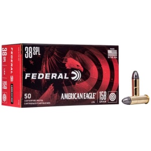 FEDERAL AE 38 SPL 158GR RN