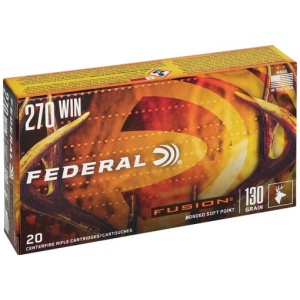 FEDERAL FUSION 270 WIN 130GR
