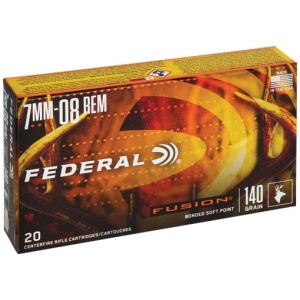 FEDERAL FUSION 7MM-08 REMINGTN