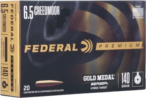 FEDERAL GOLD MEDAL 6.5CM 140GR