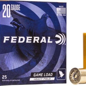FEDERAL GAME LOAD 20GA 2.75"