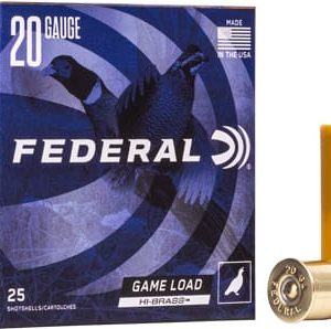 FEDERAL GAME LOAD 20GA 2.75"