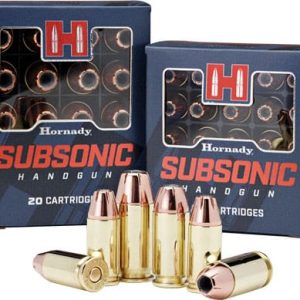 HORNADY SUBSONIC 9MM LUGER