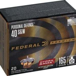 FEDERAL PREMIUM 40 SW 165GR