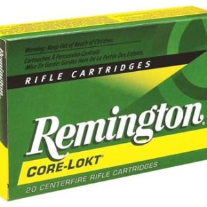 REMINGTON 270 WIN 150GR - CORE-LOKT JSP 20RD 10BX/CS