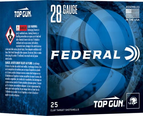 FEDERAL TOP GUN 28GA 3/4OZ
