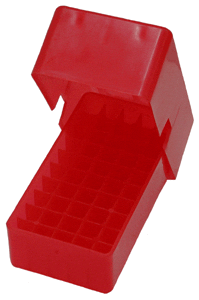 MTM AMMO BOX .38/.357 50-RNDS.