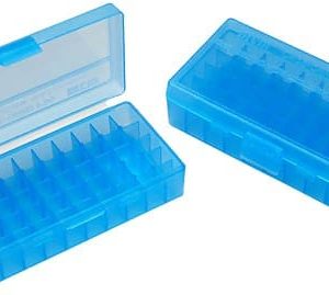 MTM DELUXE AMMO BOX 50-ROUNDS