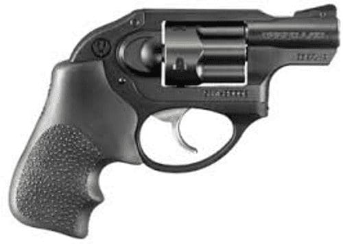 RUGER LCR 357MAG BL/HOGUE GR 5RD DAO