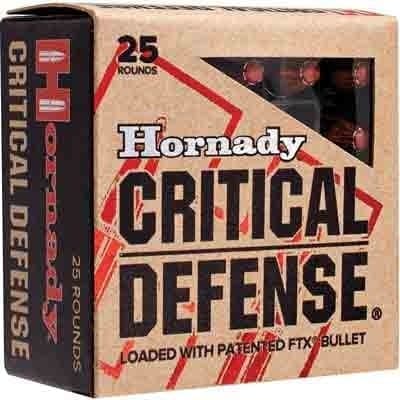 HORNADY CRITICAL DEFENSE 115GR