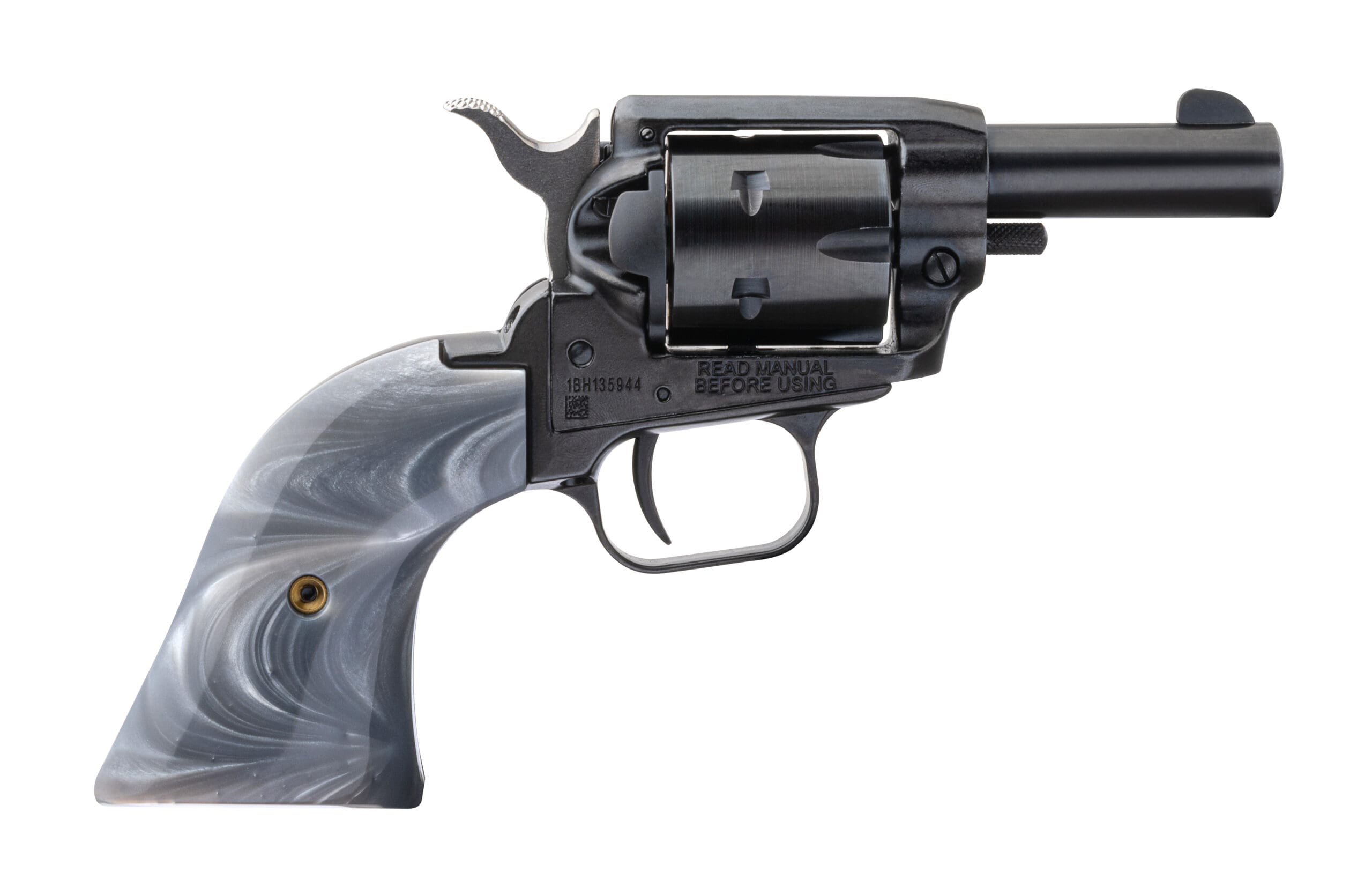 HERITAGE MANUFACTURING BARKEEP 22LR BK 2" GRAY PEARL