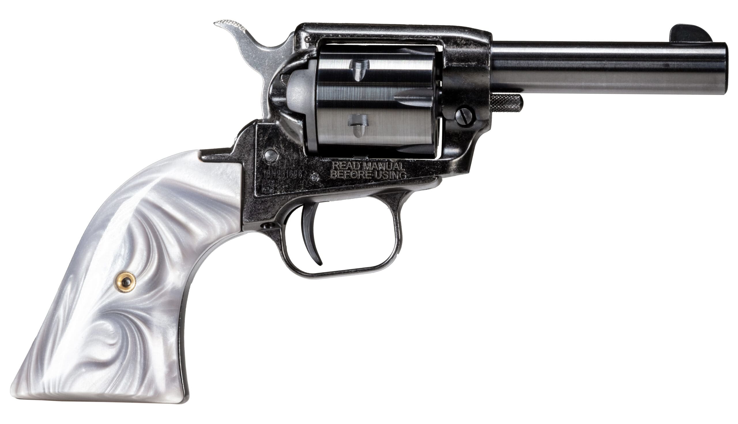HERITAGE MANUFACTURING BARKEEP 22LR BK 3" GRAY PEARL