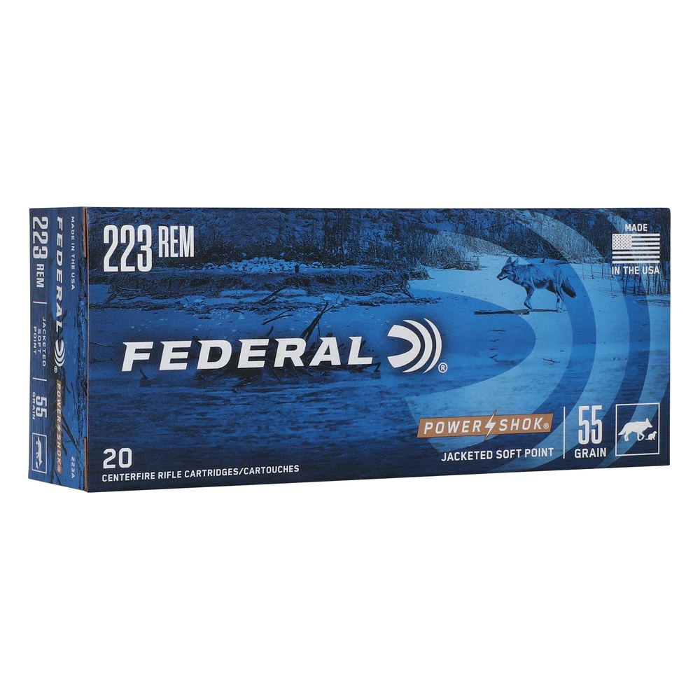 FEDERAL POWER-SHOK 223 REM