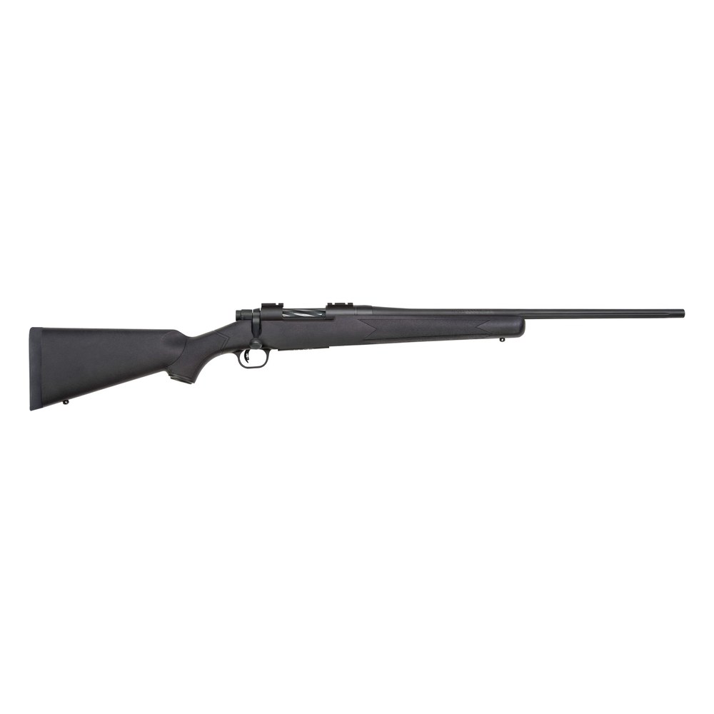MOSSBERG PATRIOT 6.5CR BL/SY 22″ FLUTED