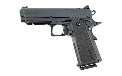 TISAS 1911 CARRY 9MM BK/GR 4.3" BOB