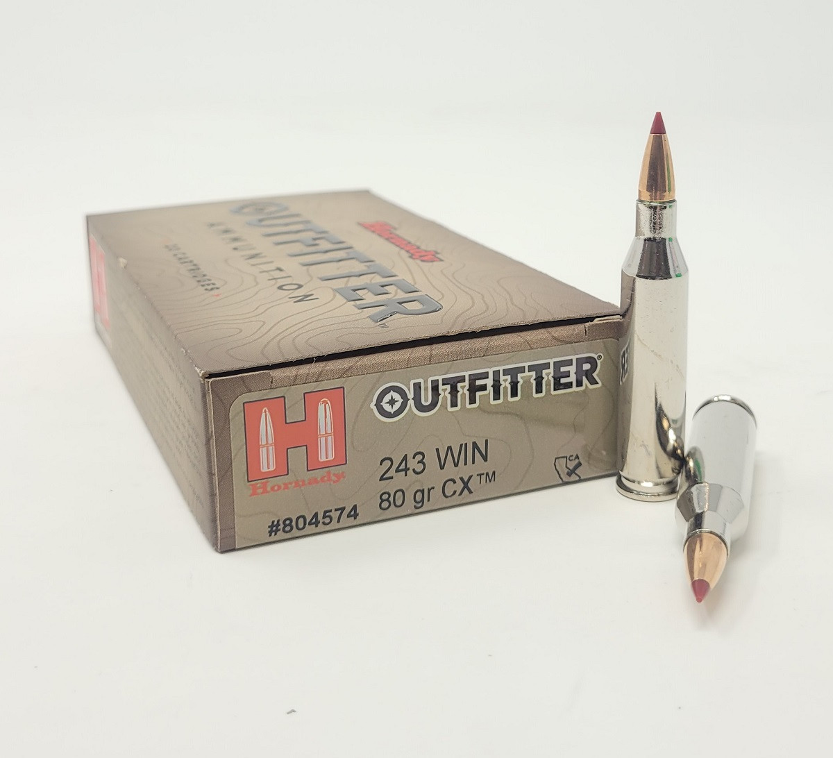 HORNADY OUTFITTER 243 WIN 80GR