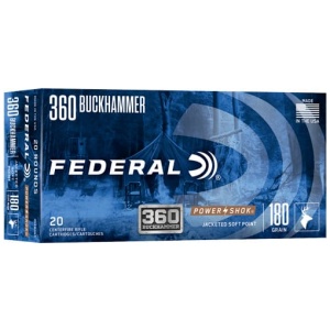 FEDERAL POWER-SHOK 360 BUCKHMR