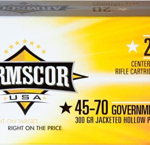 ARMSCOR 45-70 GOVT 300GR JHP