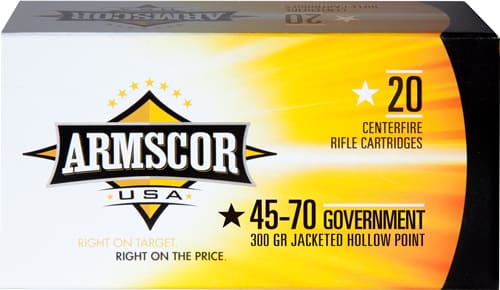 ARMSCOR 45-70 GOVT 300GR JHP
