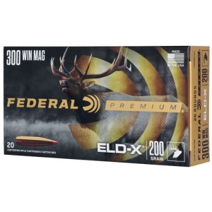 FEDERAL 300 WM 200GR ELD-X