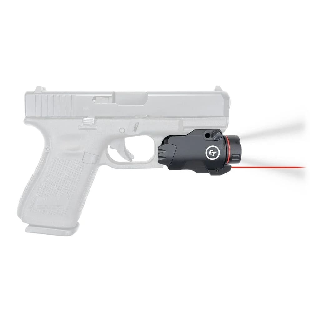 CRIMSON TRACE RAIL MASTER PRO LSR/LIGHT RED