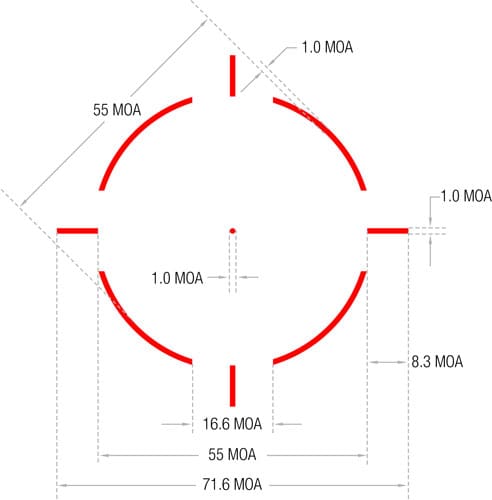 TRIJICON RMR HD LED 1 MOA - Image 4