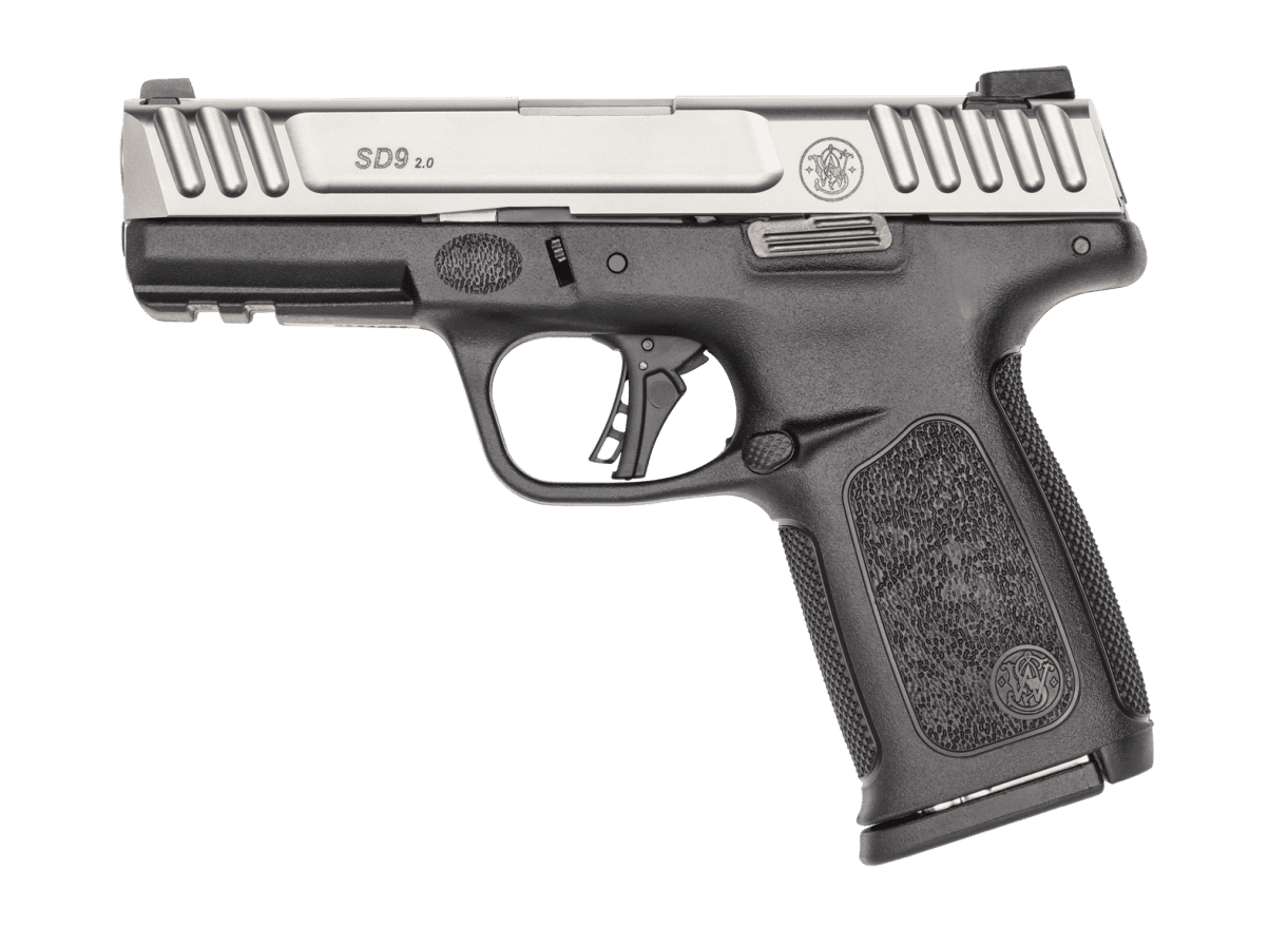 SMITH AND WESSON SD9 2.0 9MM 16+1 4" SS/BLK FS