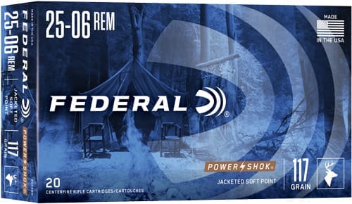 FEDERAL POWER-SHOK 25-06 117GR
