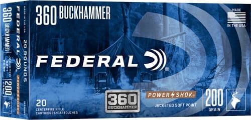 FEDERAL POWER-SHOK 360 BUCKHMR