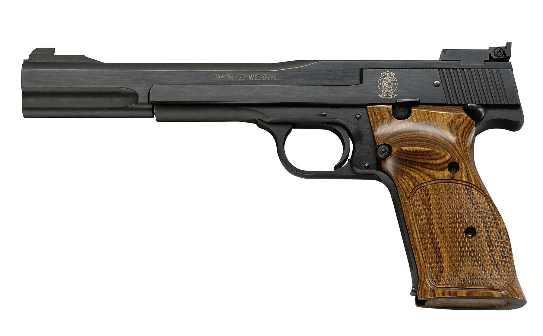 SMITH AND WESSON 41 22LR 10+1 BLUE/WOOD 7" AS