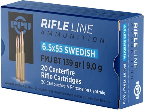 PPU 6.5X55 SWEDISH MAUSER