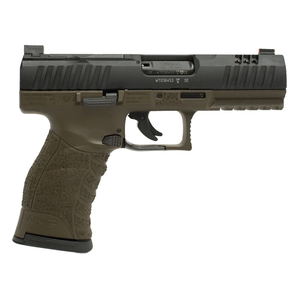 WALTHER ARMS WMP 22WMR 4.3″ ODG 15+1 OR