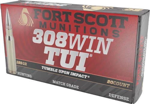 FORT SCOTT 308 WIN TUI 150GR