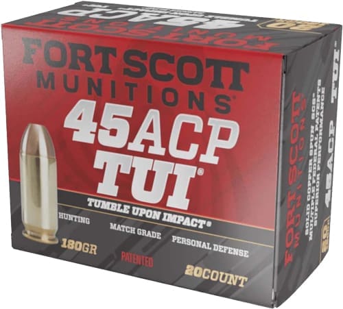 FORT SCOTT .45ACP TUI 180GR