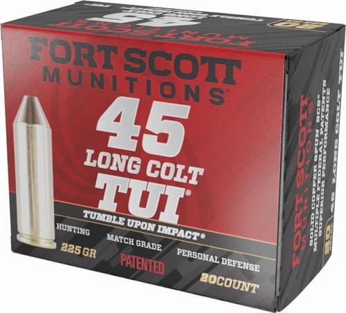 FORT SCOTT .45LC TUI 225GR